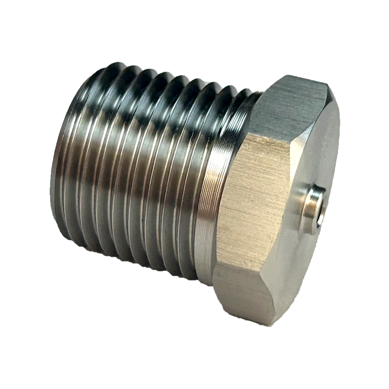 Stainless steel plugs, external hex plugs, wire plugs and bulkheads