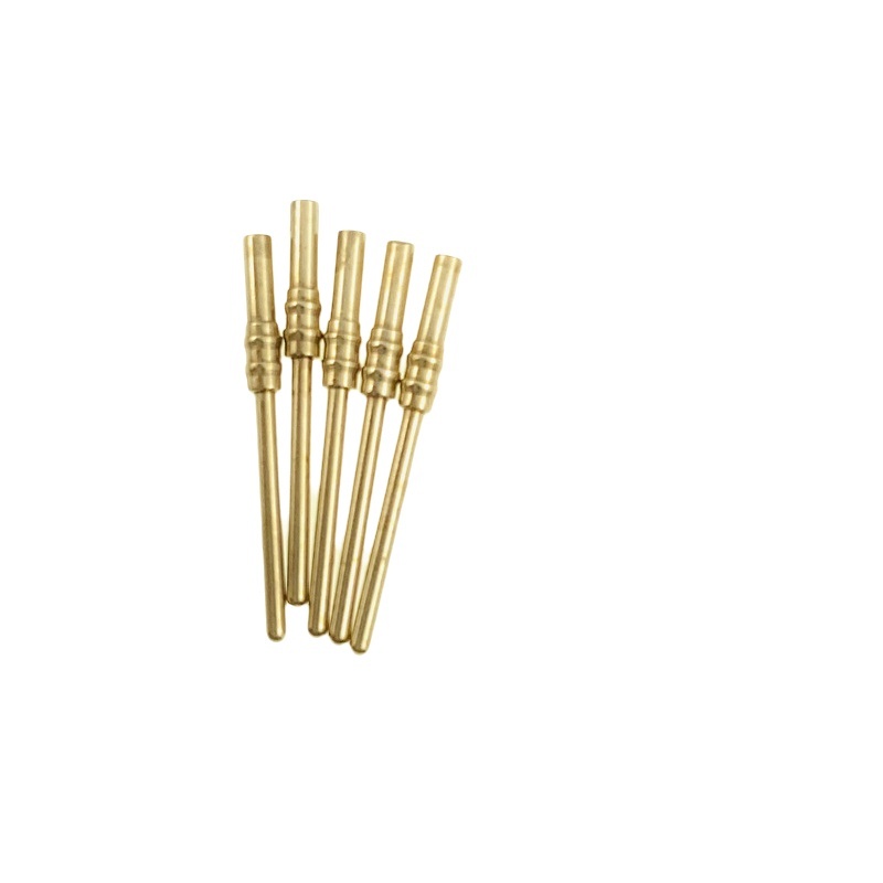 Pin needle brass lathe parts processing copper parts copper sleeve copper column copper needle copper nut probe copper shaft centering machine processing