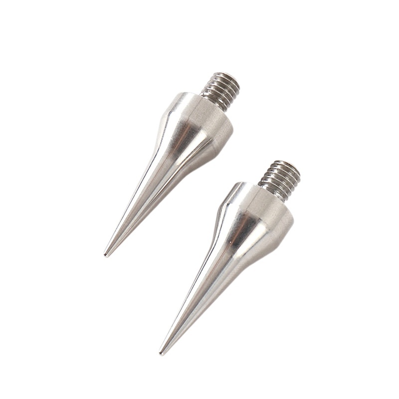 Stainless steel special-shaped bolt/tripod centering rod toe/threaded small needle