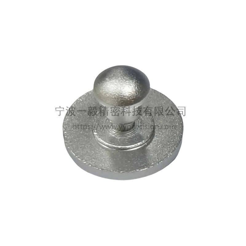 Metal button buckle, stainless steel four-button buckle, double-sided CD pattern concealed buckle