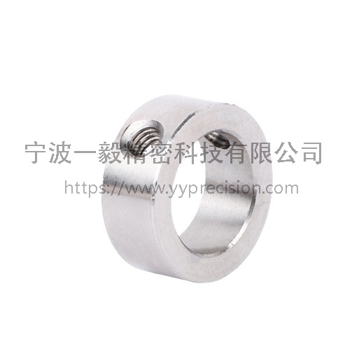 304 stainless steel fixed ring shaft clamp shaft sleeve bearing fixed ring limit ring double hole fixed ring
