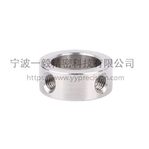304 stainless steel fixed ring shaft clamp shaft sleeve bearing fixed ring limit ring double hole fixed ring