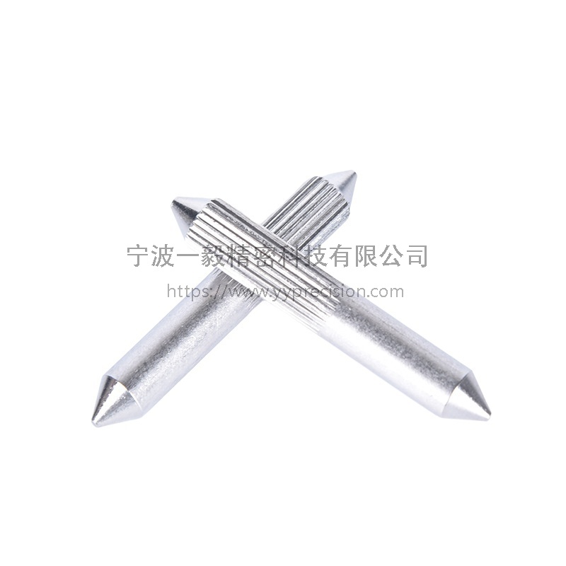 Cylindrical pin positioning pin, thread rolling shaft, knurled pin, fixed pin, lathe processing 304 stainless steel knurled pin