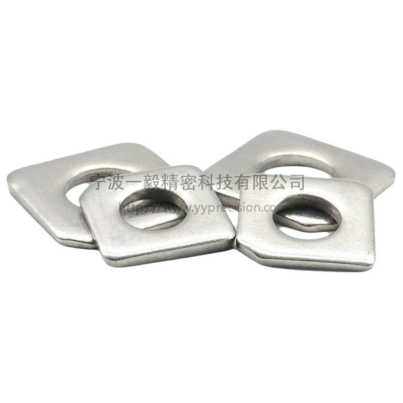 304 stainless steel channel steel with square bevel notch stop washer outer tongue stop washer meson
