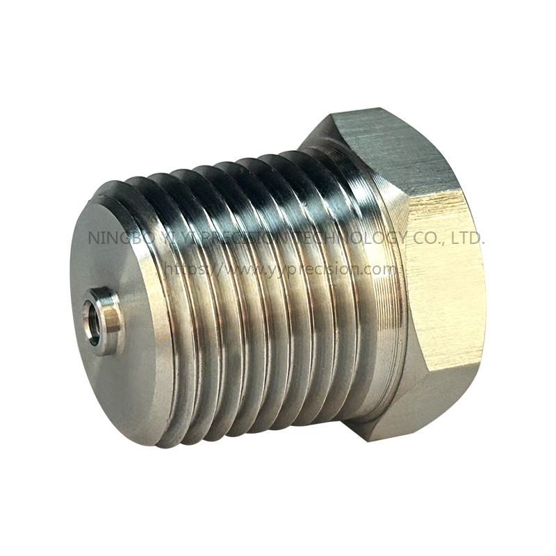 Stainless steel plugs, external hex plugs, wire plugs and bulkheads