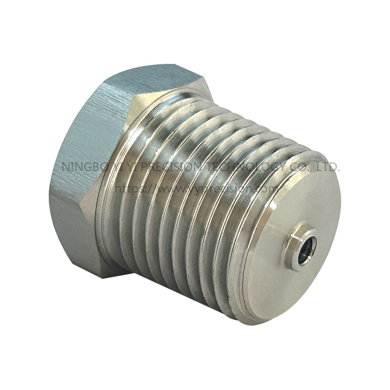 Stainless steel plugs, external hex plugs, wire plugs and bulkheads