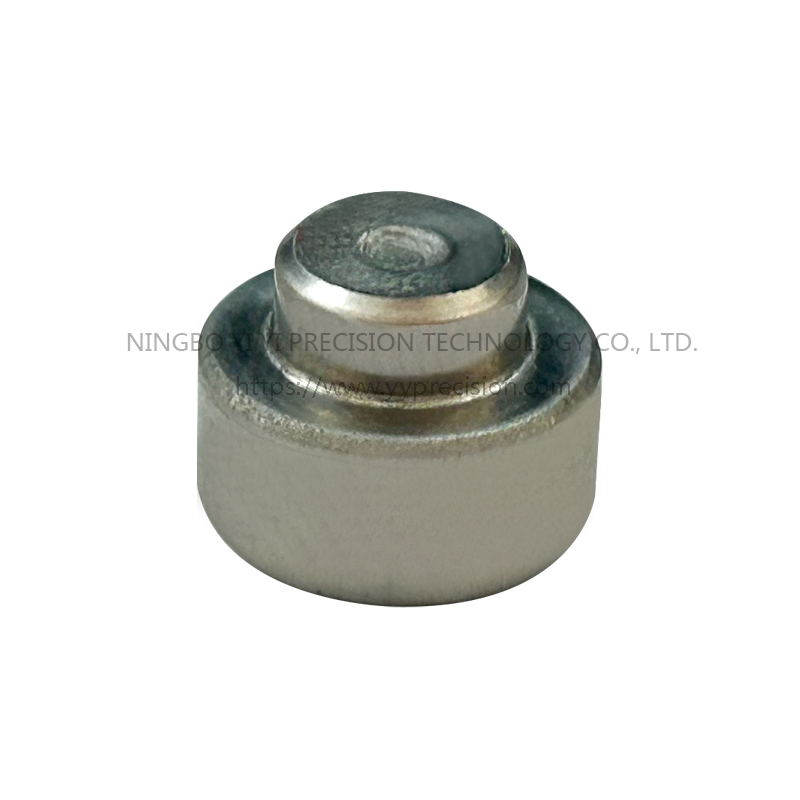 Protruding round nut