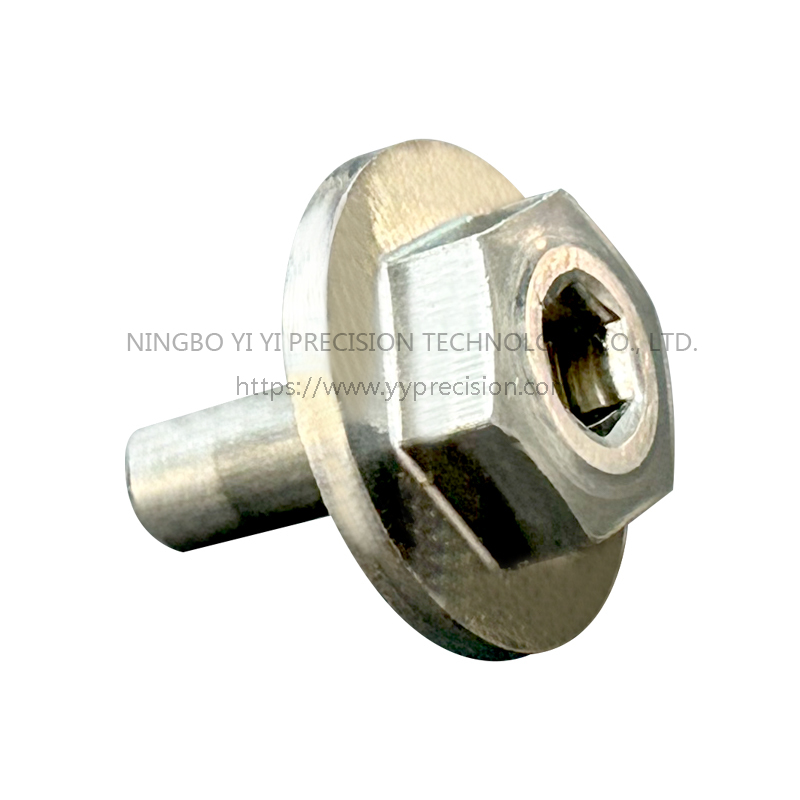 Centering machine spare parts processing brass rotating copper sleeve nut