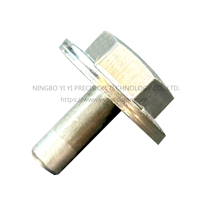 Centering machine spare parts processing brass rotating copper sleeve nut