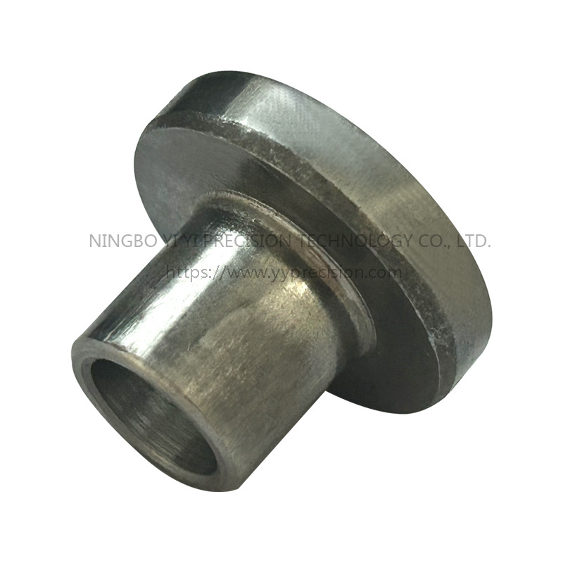 T-type cold heading iron plate thickened welded through hole step nut