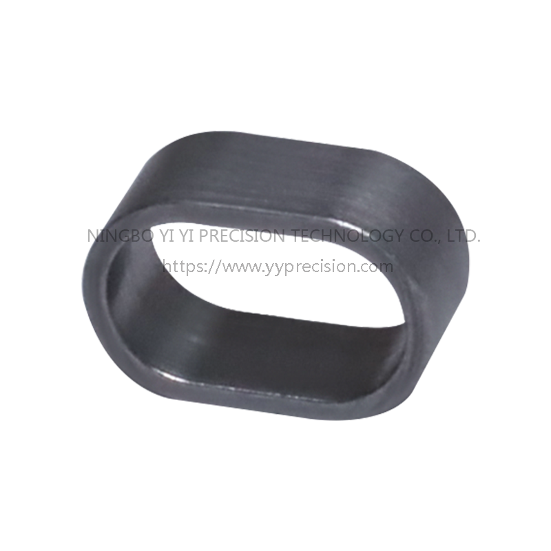 Oval pipe sleeve/waist round pipe sleeve/stainless steel seamless positioning ring oval watch positioning buckle/denier ring oval pipe/mobile phone lanyard buckle adjustment buckle electroplating/turning waist-shaped hardware