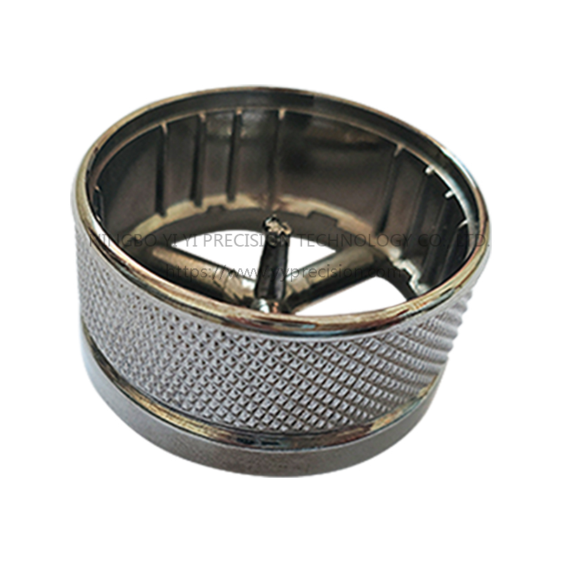 Plastic water electroplated ABS plastic knob volume adjustment button electroplated pearl chrome processing/car knob decoration parts