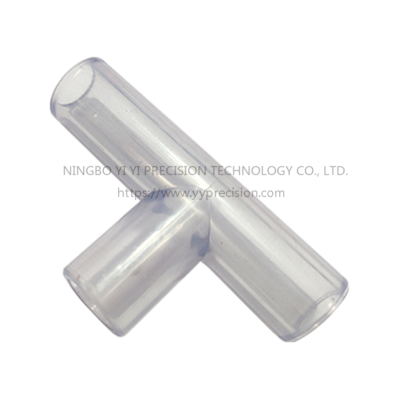 Three-way PVC pagoda connector, two-way three-way small plastic quick-plug accessories/aquarium fish tank upper water pipe PVC hard pipe transparent drip rain pipe elbow three-quarter