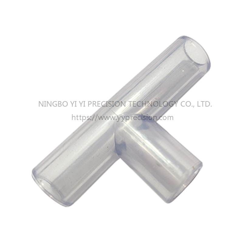 Three-way PVC pagoda connector, two-way three-way small plastic quick-plug accessories/aquarium fish tank upper water pipe PVC hard pipe transparent drip rain pipe elbow three-quarter