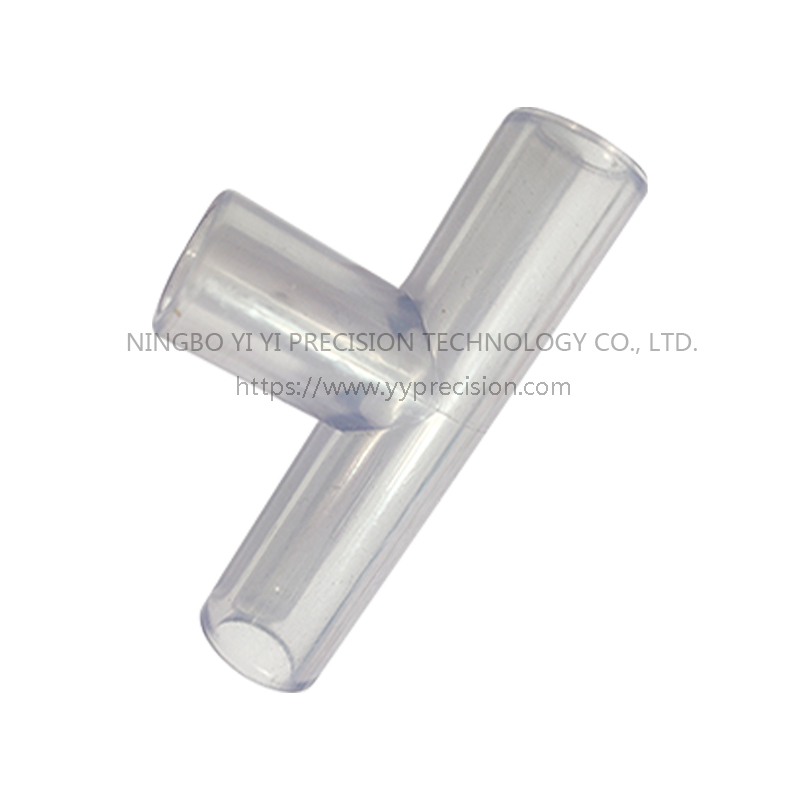 Three-way PVC pagoda connector, two-way three-way small plastic quick-plug accessories/aquarium fish tank upper water pipe PVC hard pipe transparent drip rain pipe elbow three-quarter