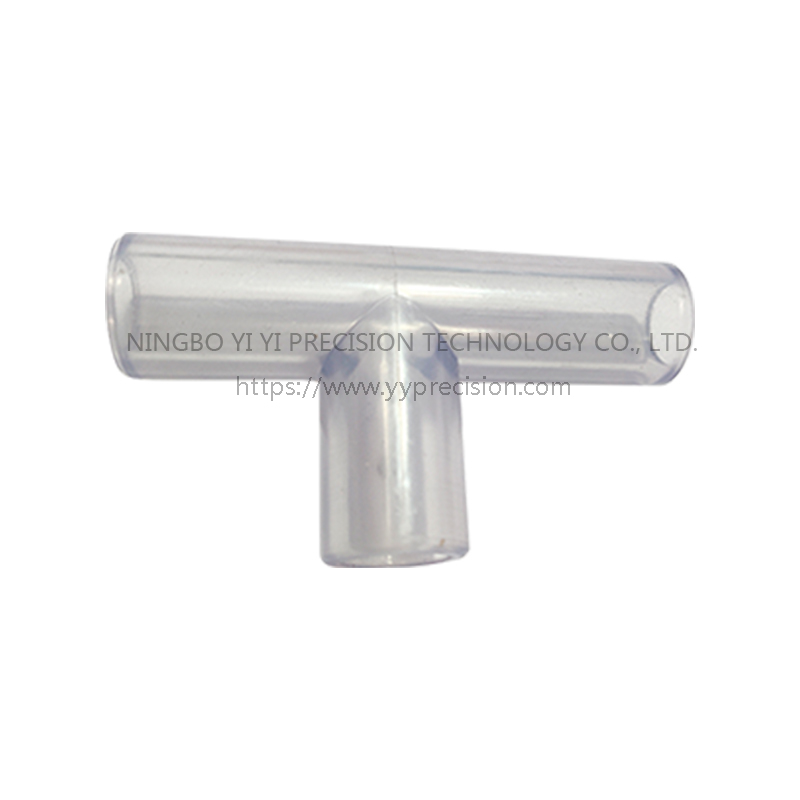 Three-way PVC pagoda connector, two-way three-way small plastic quick-plug accessories/aquarium fish tank upper water pipe PVC hard pipe transparent drip rain pipe elbow three-quarter