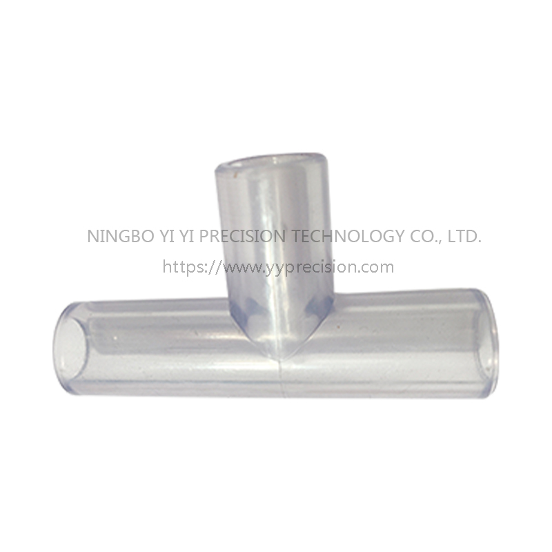 Three-way PVC pagoda connector, two-way three-way small plastic quick-plug accessories/aquarium fish tank upper water pipe PVC hard pipe transparent drip rain pipe elbow three-quarter
