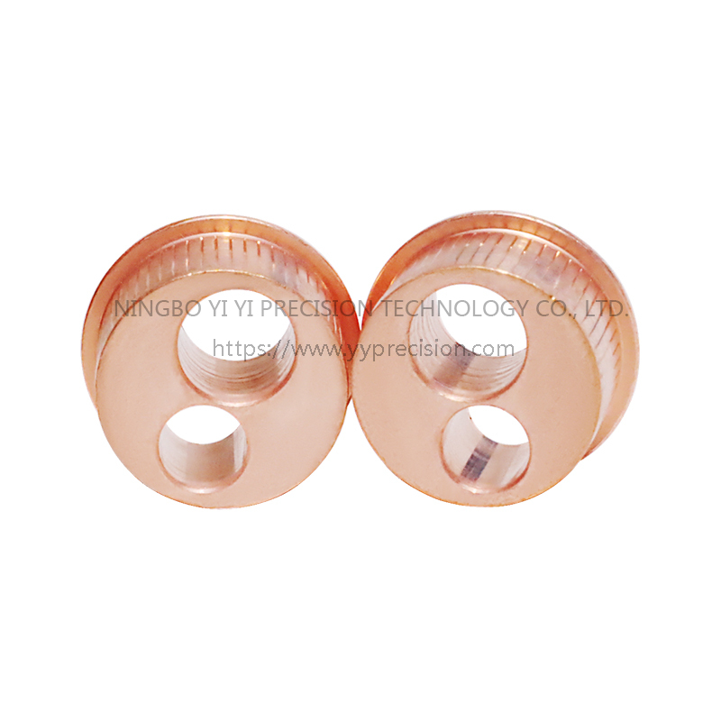 Straight-through style splitter double screw fixation matching double-control slider double-sided guide angle without scratching/anchor clip/copper eccentric wheel/lock core accessories/prestressed sight/multi-hole connection sight