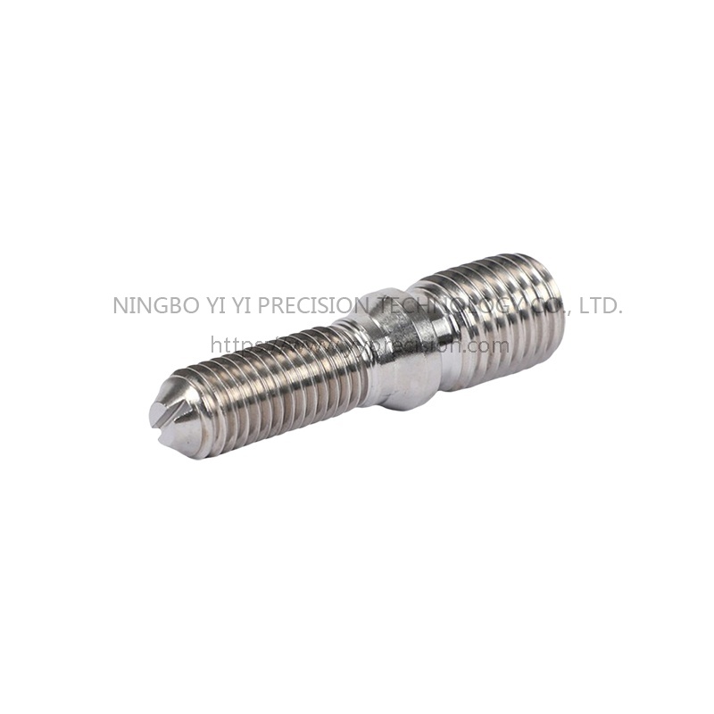 Large and small head slotted variable diameter studs