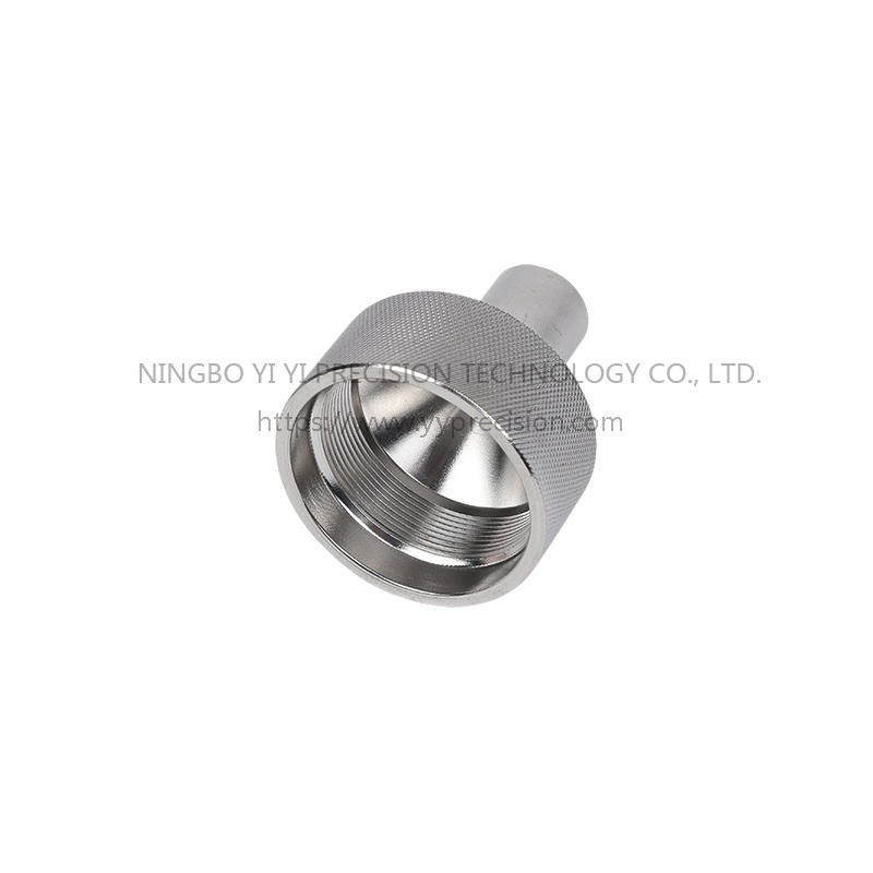 Stainless steel knurled step nut