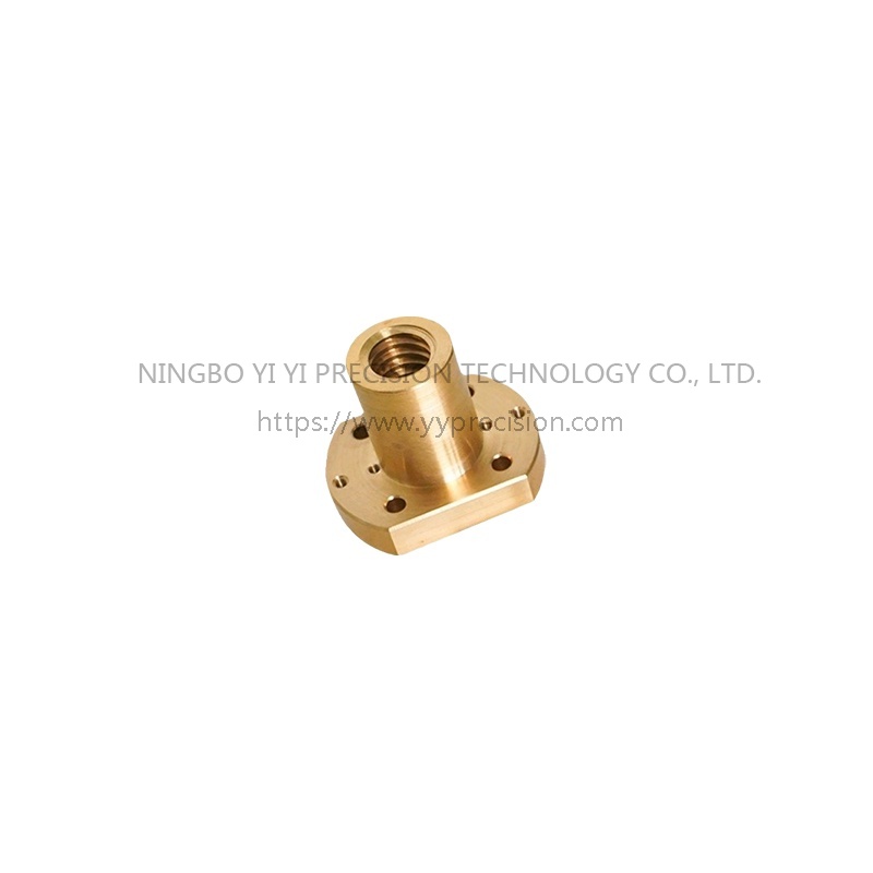 brass flange nut