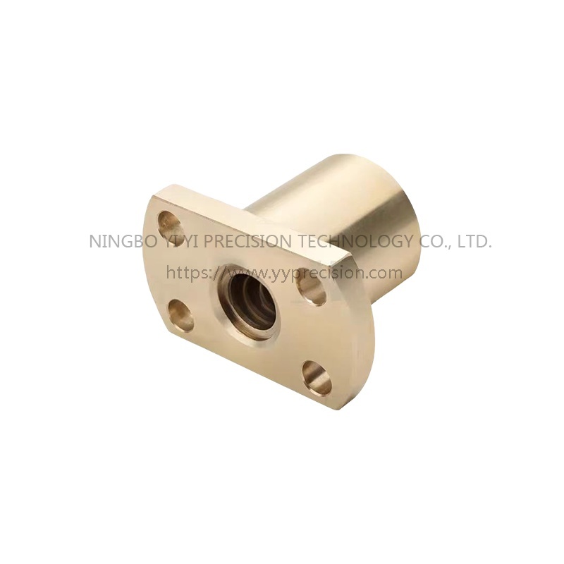 brass flange nut