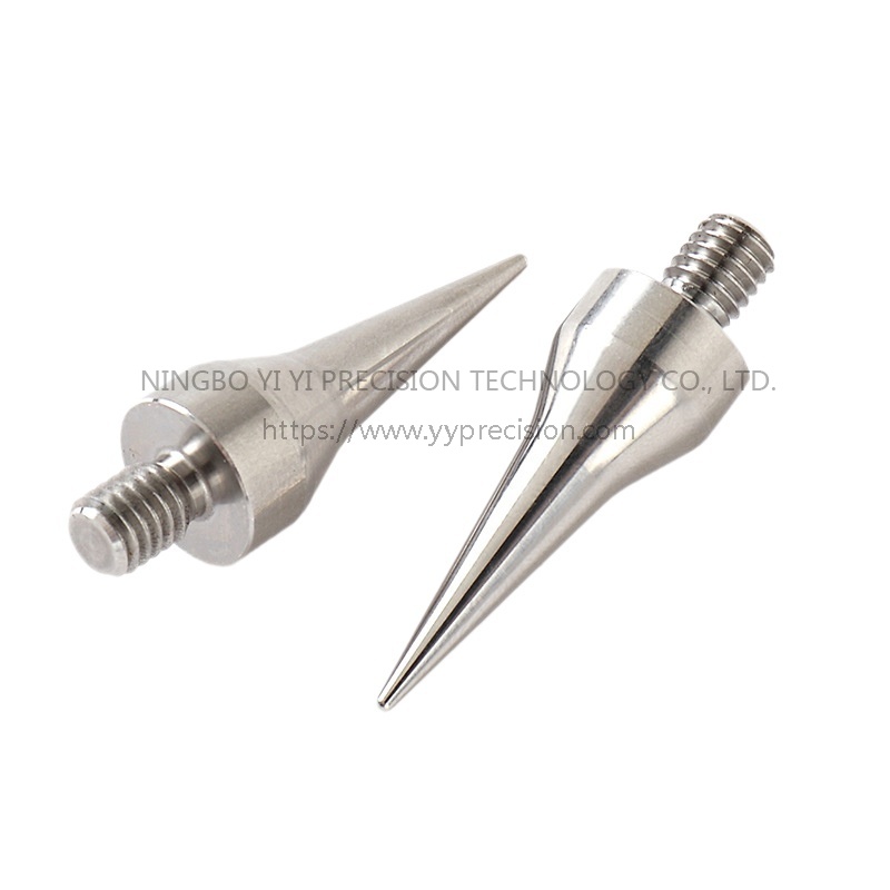 Stainless steel special-shaped bolt/tripod centering rod toe/threaded small needle