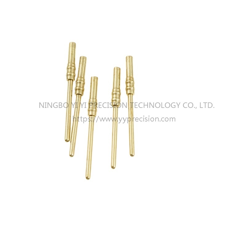 Pin needle brass lathe parts processing copper parts copper sleeve copper column copper needle copper nut probe copper shaft centering machine processing