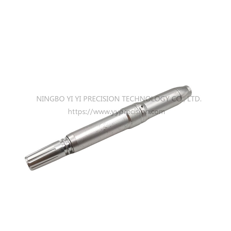 Centering machine processing precision shaft core long axis knurled shaft