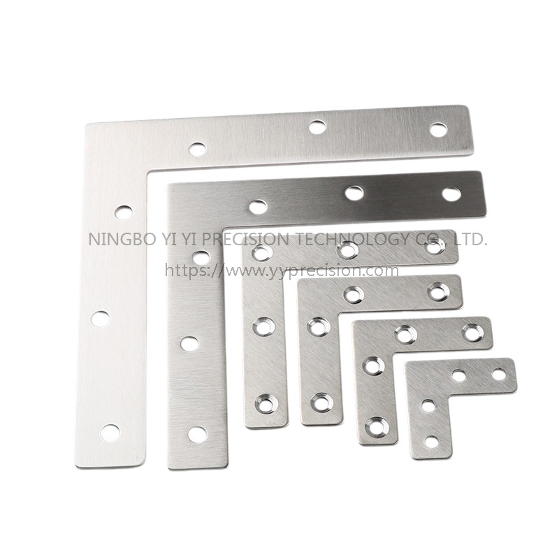 Stainless steel corner code right angle fixer table and chair reinforcement connector small corner code
