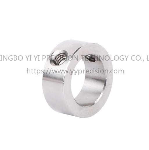 304 stainless steel fixed ring shaft clamp shaft sleeve bearing fixed ring limit ring double hole fixed ring