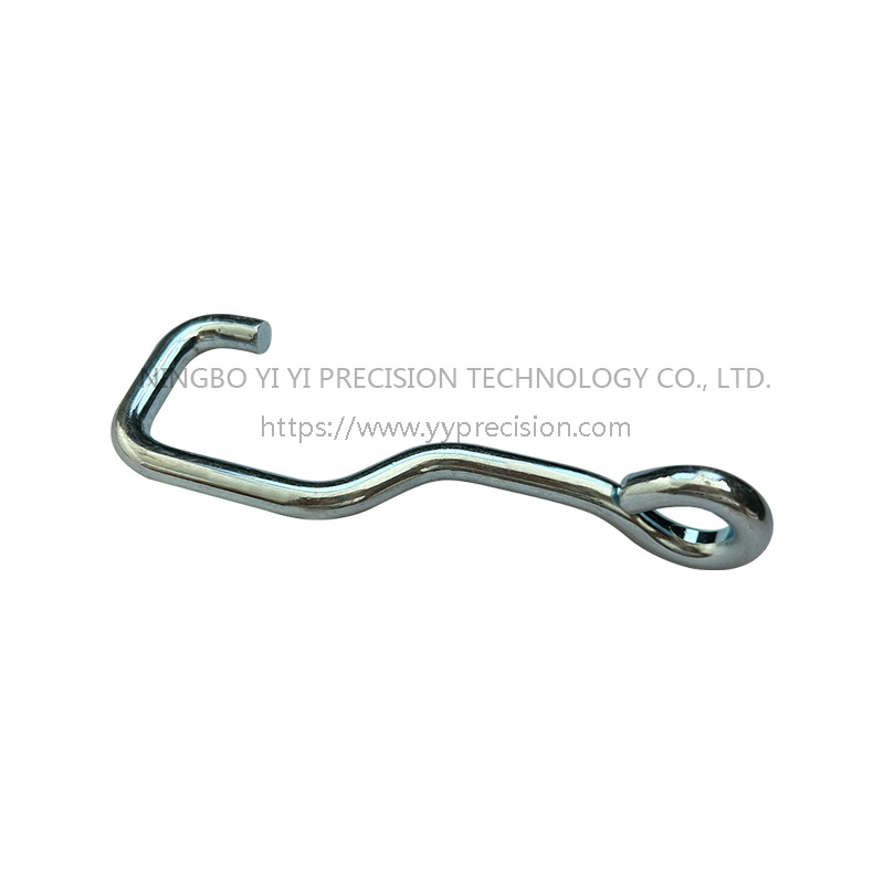 Hand guard flat car presser foot wire