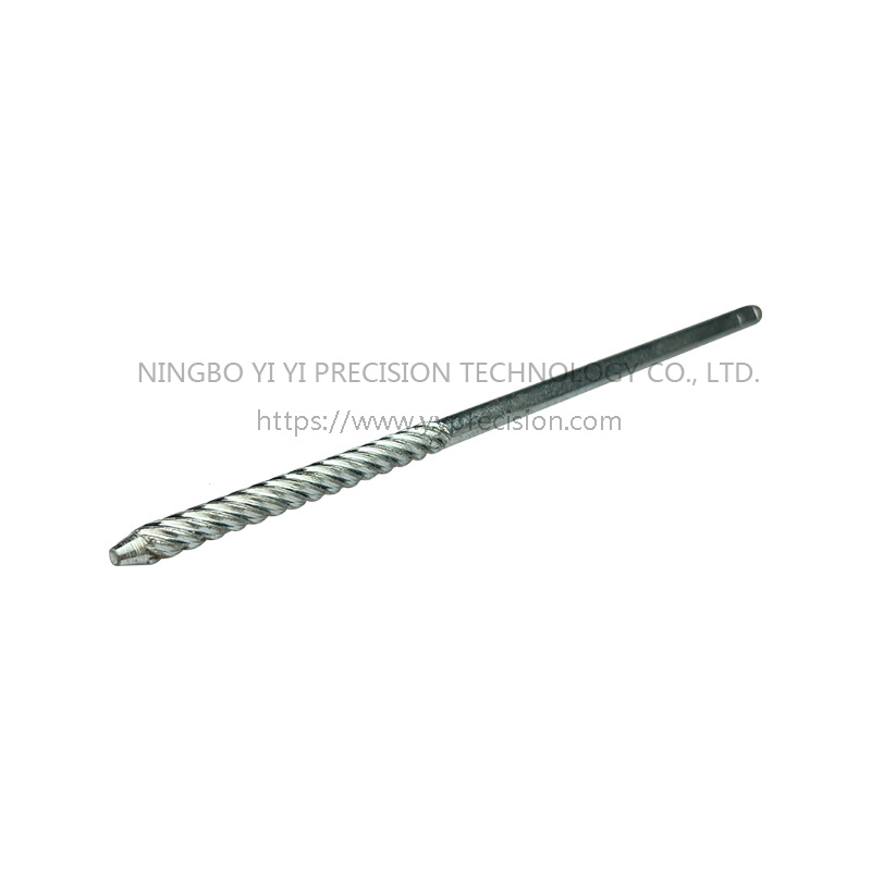 Tent nail thread/hand screw thread