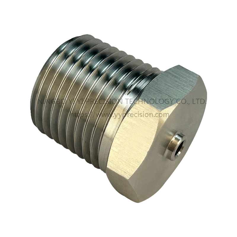 Stainless steel plugs, external hex plugs, wire plugs and bulkheads