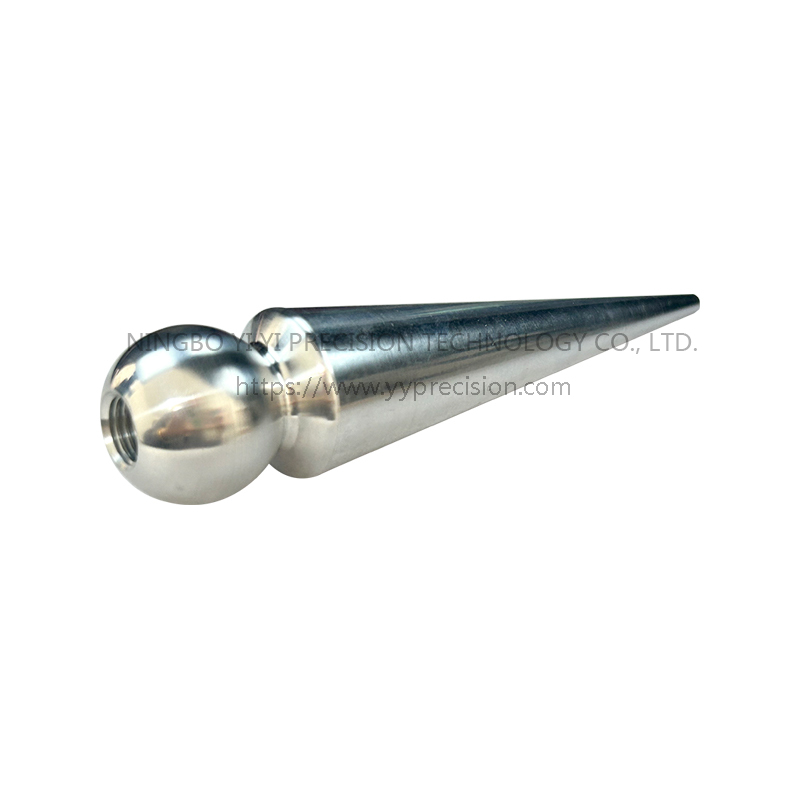 Round head steel ball zinc aluminum alloy wine stopper/stainless steel conical pendant jewelry