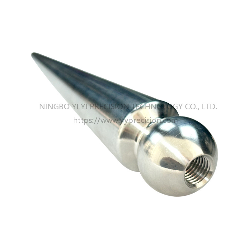Round head steel ball zinc aluminum alloy wine stopper/stainless steel conical pendant jewelry
