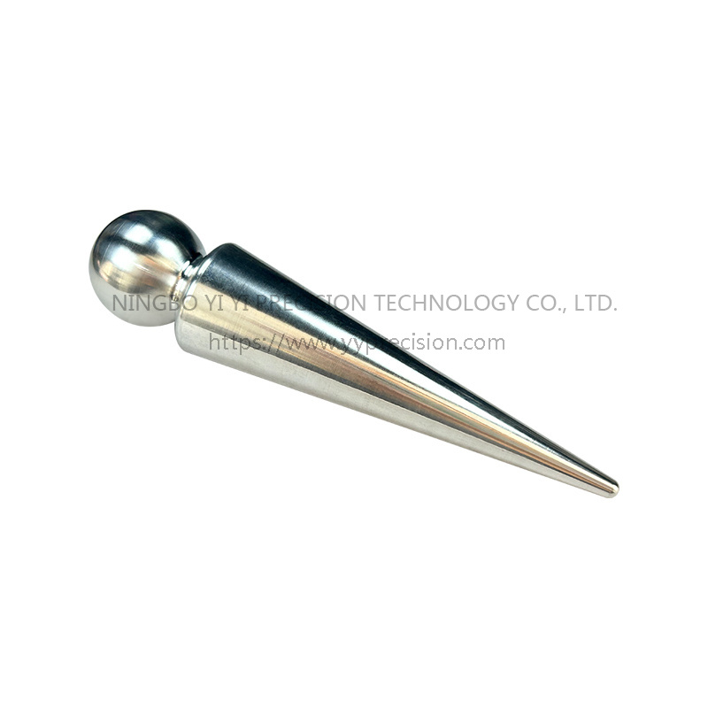 Round head steel ball zinc aluminum alloy wine stopper/stainless steel conical pendant jewelry