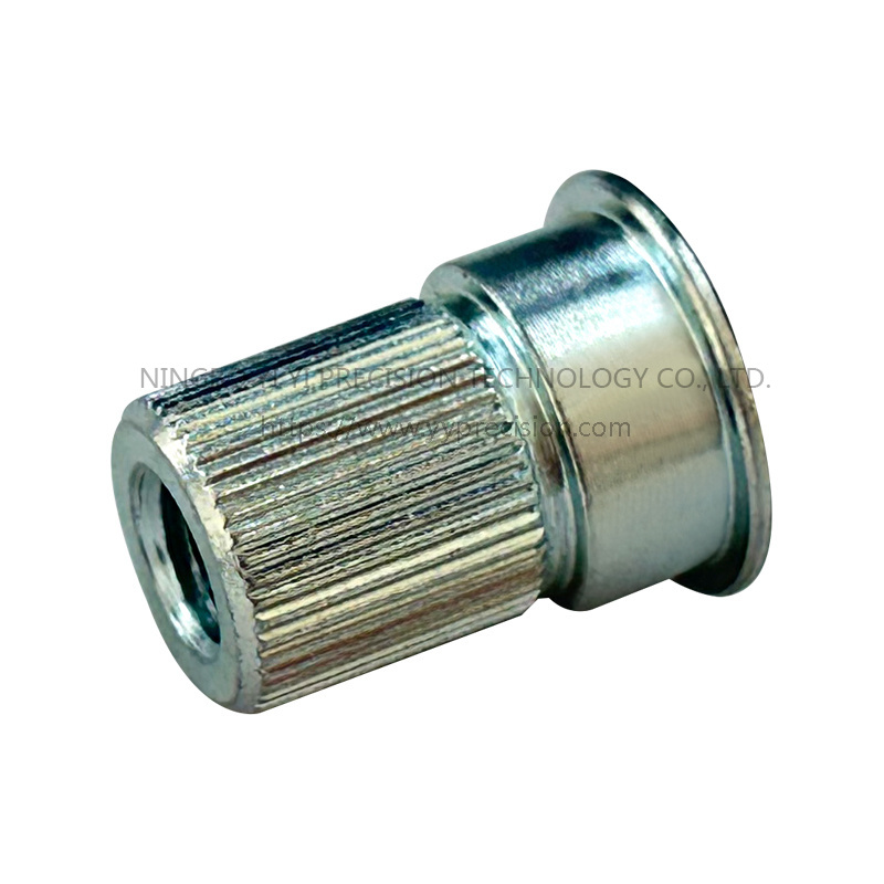 Flat head blind rivet nut