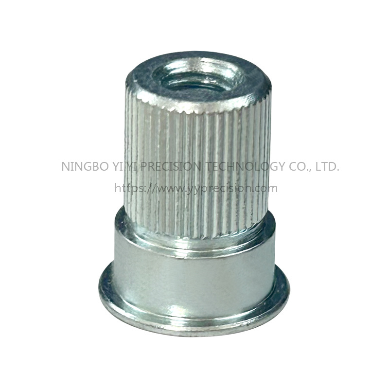 Flat head blind rivet nut